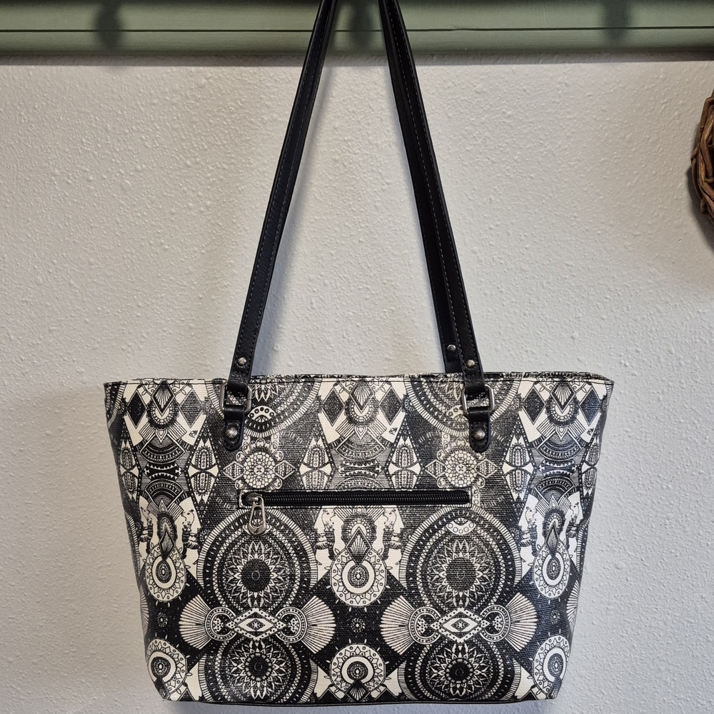 Sakroots Artist Circle Metro Tote Bag Wanderlust Print Eco-Twill Vegan - Picture 2 of 5